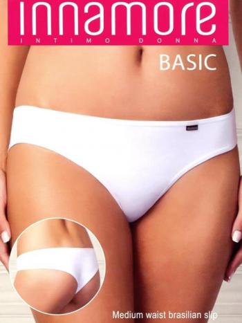 Фото 3 Трусики Innamore из коллекции Basic, цвет: молочный, вид сзади