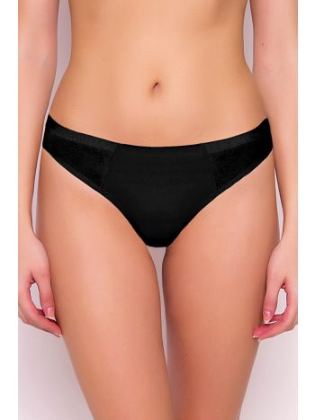 Фото 3 Трусики Vis-A-Vis из коллекции Invisible, цвет: черный, вид спереди