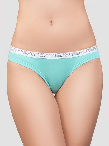 Фото 4 Трусики Vis-A-Vis из коллекции Sport, цвет: голубой, вид сзади