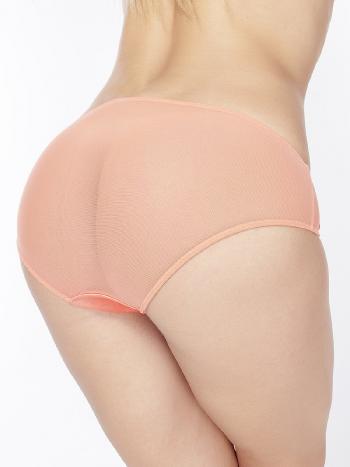 Фото 2 Трусики Vis-A-Vis из коллекции Fashion, цвет: персиковый, вид сзади