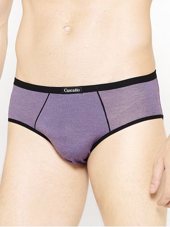 Фото 4 Трусы Cascatto, цвет: фиолетовый, вид спереди
