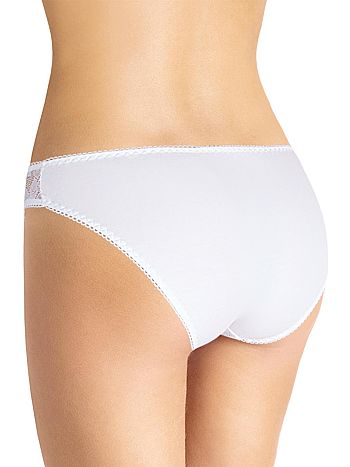 Фото 2 Трусики Clever из коллекции Classic, цвет: белый, вид сзади
