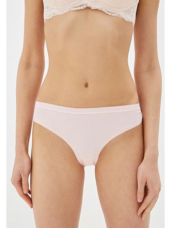 Фото 2 Трусики Vis-A-Vis из коллекции Elegance, цвет: розовый, вид спереди