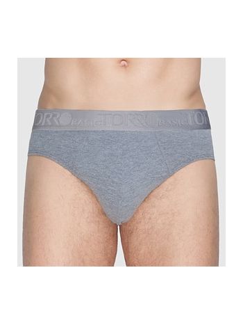 Фото 1 Трусы Torro из коллекции Fresh, цвет: серый меланж, вид спереди