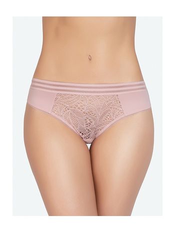 Фото 1 Трусики Vis-A-Vis из коллекции Delicate, цвет: светло-розовый, вид спереди