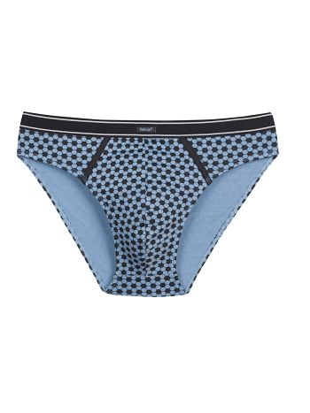 Фото 2 Трусы Pelican из коллекции Base Man, цвет: синий, вид спереди