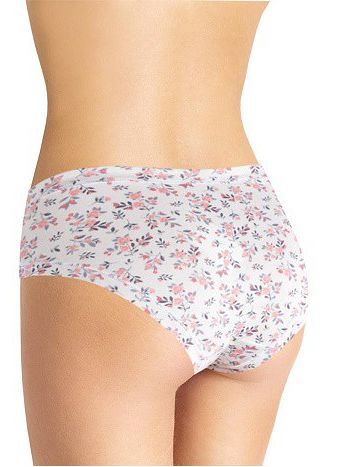 Фото 2 Трусики Clever из коллекции Fashion, цвет: молочный, вид сзади