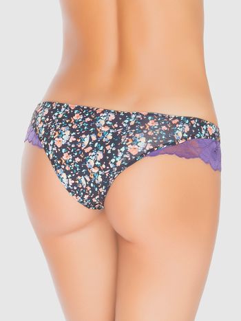 Фото 2 Трусики Vis-A-Vis из коллекции Fashion, цвет: разноцветный, вид сзади