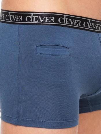 Фото 5 Трусы Clever, цвет: темно-синий, вид сбоку