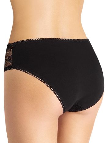 Фото 2 Трусики Clever из коллекции Classic, цвет: черный, вид сзади