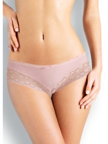 Фото 2 Трусики Clever из коллекции Color basic, цвет: светло-розовый, вид спереди