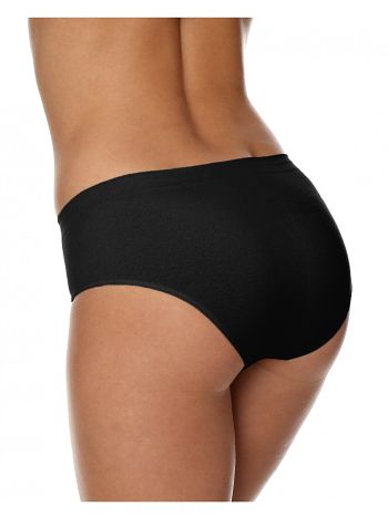 Фото 7 Трусики Brubeck из коллекции Comfort Cotton, цвет: черный, вид сзади