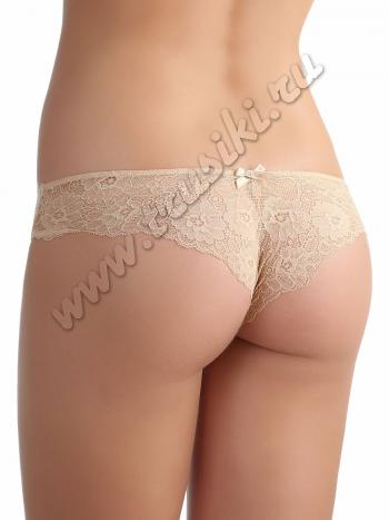 Фото 8 Трусики Innamore из коллекции Basic Lace, цвет: белый, вид спереди