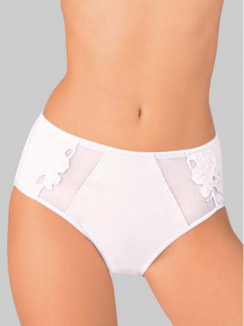 Фото 5 Трусики Vis-A-Vis из коллекции Maxi Line, цвет: белый, вид спереди