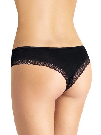 Фото 1 Трусики Clever из коллекции Bamboo, цвет: черный, вид сзади