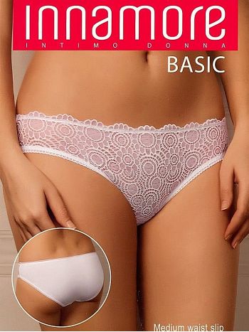 Фото 1 Трусики Innamore из коллекции Basic, цвет: белый, общий вид