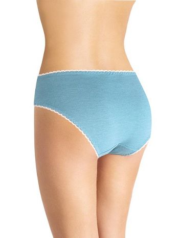 Фото 3 Трусики Clever из коллекции Fashion, цвет: бирюзовый, вид сзади